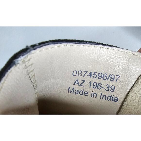 Women's Boden BLACK Suede Wedge Heel Booties Boots Sizes EU 39 - Picture 9 of 9